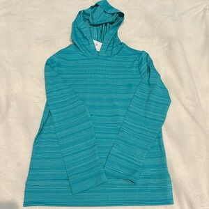 Lands End hooded SPF long sleeve size S
